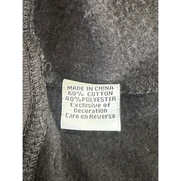 Cover One Duke Blue Devils Hoodie Mens Medium Black Full Zip NCAA Sweatshirt - Picture 7 of 7